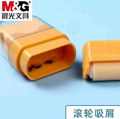 M&G Chenguang Roller Eraser Space Pets Dustless Dual Function - Assorted Color - 1pcs - No: AXPQ5571