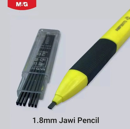 M&G Chenguang Jawi 2B Exam Mechanical Pencil with Leads 1.8mm and Eraser - 1pcs - No: Hamp0355