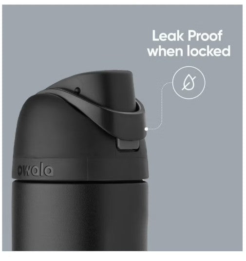 Owala FreeSip 32oz (945ml) Insulated Stainless Steel Water Bottle – Leakproof Vacuum Bottle with Built-in Straw & Carry Loop