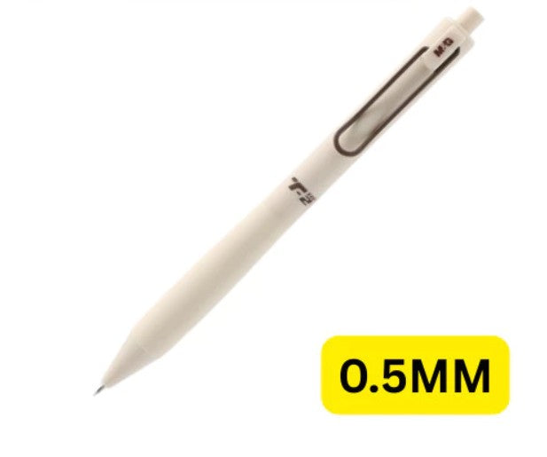 M&G Chenguang T2 Retractable Gel Pen 0.5mm – Fast Dry Blue Ink Pen for Smooth Writing, School & Office - 1pcs - No:AGPH8572