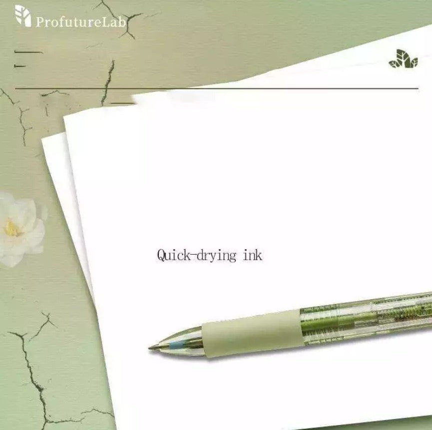 M&G Chenguang MASMARCU4-Color Retractable Ballpoint Pen, 0.5 mm Fine Point, Smooth Writing, Multi-Ink Pen for School & Office - 1pcs - No:ABP803M2