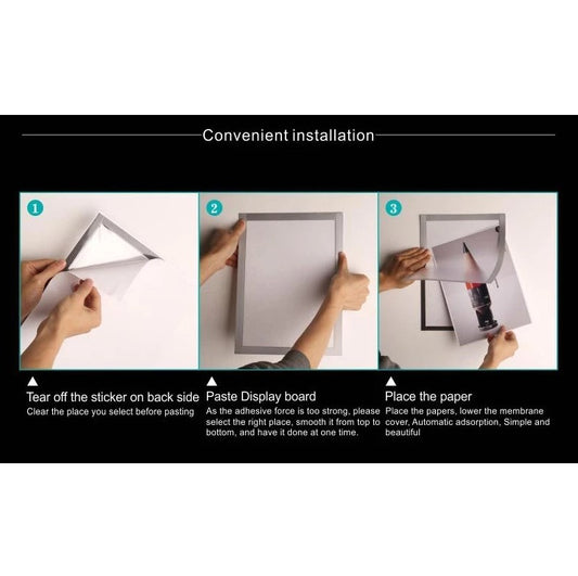 REAP A5 High-qulaity Magnetic Wall sticker Picture Photo Frame Poster AD Display Board - 1pcs - No:3128