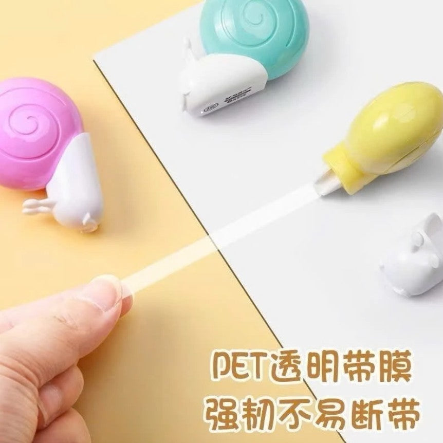 M&G Chenguang Snail-Shaped Correction Tape 6M x 5mm White Correction Tape for School, Office & Home - 1 pcs - No: ACT55672