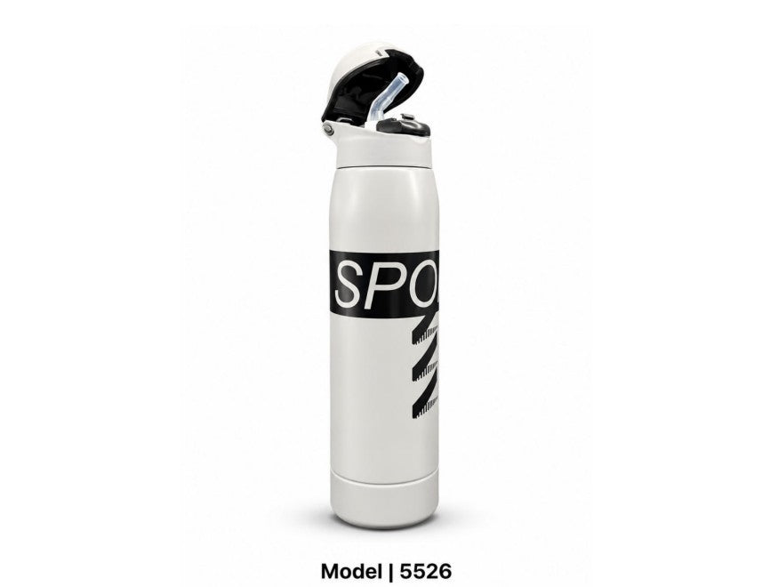 500ml Vacuum Insulated Stainless Steel Sports Water Bottle – Leakproof Thermal Flask for Hot & Cold Drinks