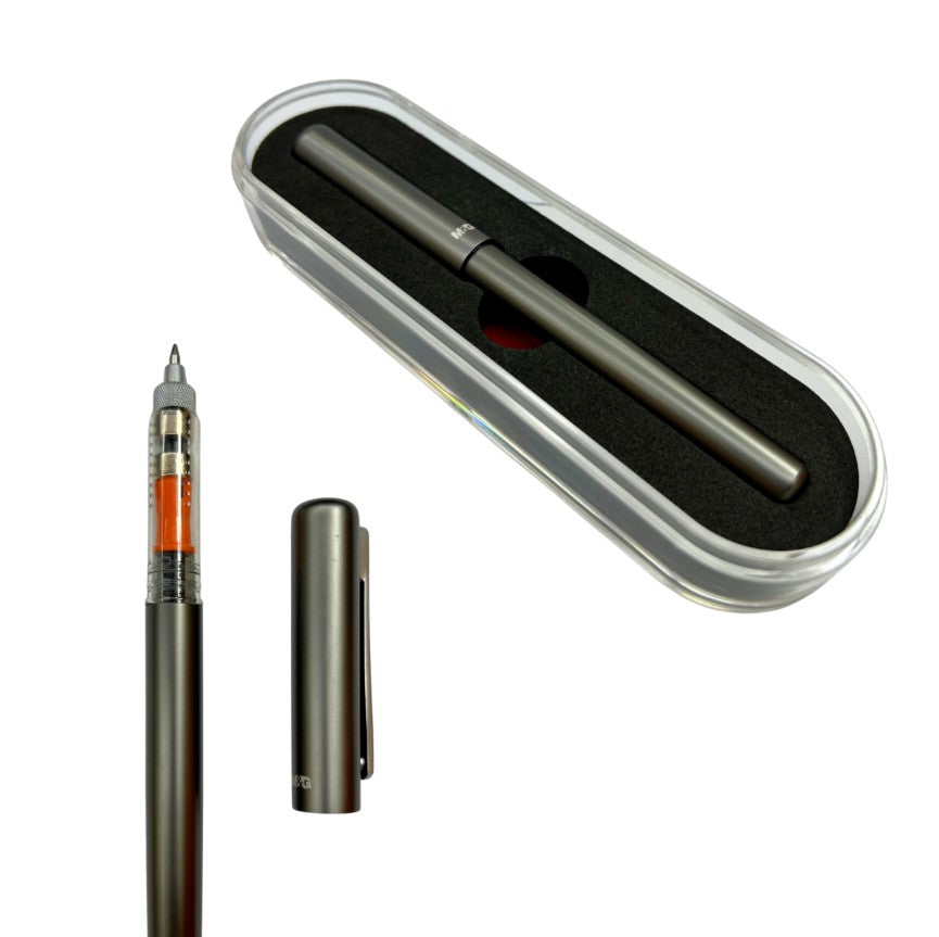 M&G Chenguang Magnetic Levitation Metal Signature Gel Pen , luxury Pen , Classy Style   – 0.7mm Blue Ink - No:  AGPUA671