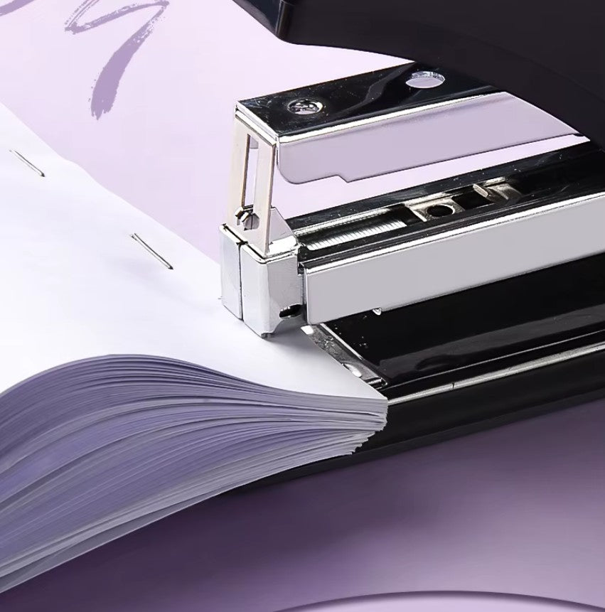 M&G Chenguang Heavy Duty Metal Stapler – Staples Up to 50 Sheets, 24/6 & 24/8 Staples, 2 Stapling Modes - No: ABS916GX