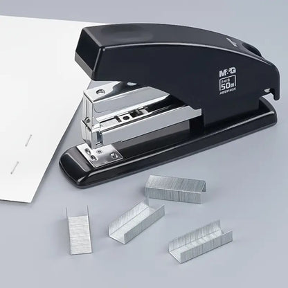 M&G Chenguang Heavy Duty Metal Stapler – Staples Up to 50 Sheets, 24/6 & 24/8 Staples, 2 Stapling Modes - No: ABS916GX