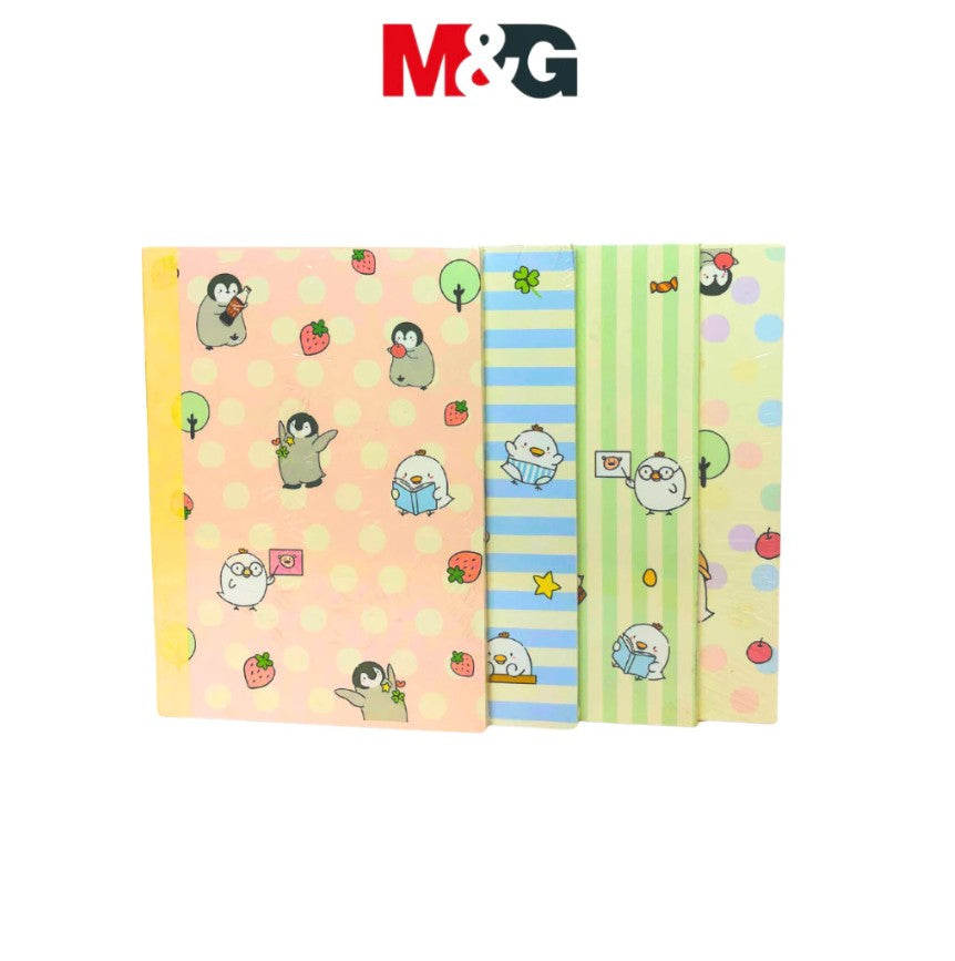 M&G Chenguang A6 Notebook  – Ruled Pocket Notebook, 40 Sheets, Compact Note Book for School, Office & Daily Notes – 1 Pcs - No: APNBD002