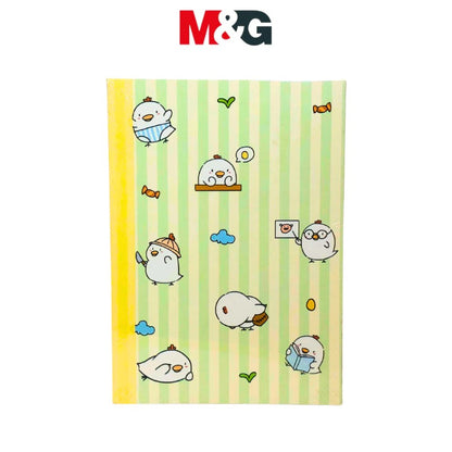 M&G Chenguang A6 Notebook  – Ruled Pocket Notebook, 40 Sheets, Compact Note Book for School, Office & Daily Notes – 1 Pcs - No: APNBD002