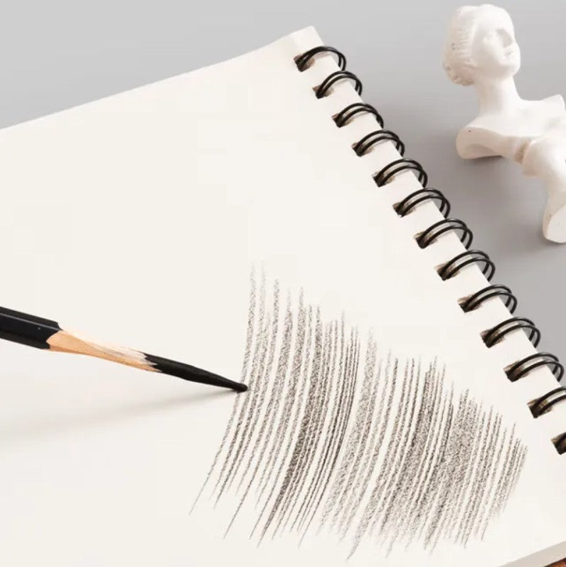 M&G Chenguang Sketch Pad 418 × 287mm, 40 Sheets - K8 – Spiral-Bound Drawing & Sketchbook - No: APYMA135