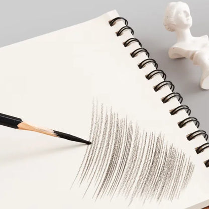 M&G Chenguang Sketch Pad 418 × 287mm, 40 Sheets - K8 – Spiral-Bound Drawing & Sketchbook - No: APYMA135