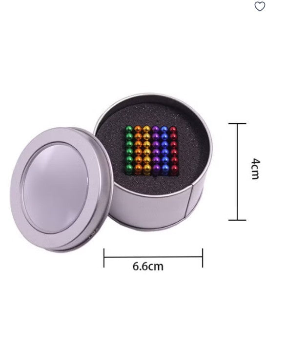 216-Piece Magnetic Building Balls Set – Colorful Magnetic Balls for Creative Construction & Fidget Play - No: M500