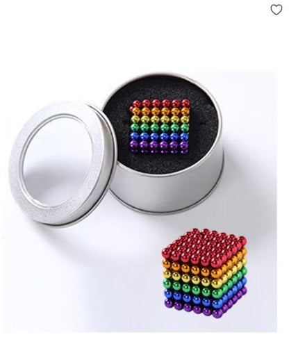 216-Piece Magnetic Building Balls Set – Colorful Magnetic Balls for Creative Construction & Fidget Play - No: M500