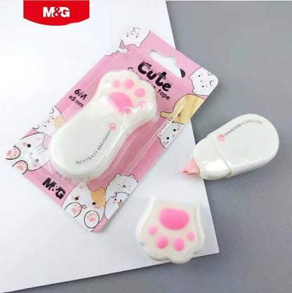 M&G Chenguang Cute Cat’s Paw Correction Tape 6M x 5mm Best Gifts for Cat Lovers - 1pcs - No: ACT75171