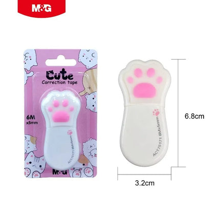 M&G Chenguang Cute Cat’s Paw Correction Tape 6M x 5mm Best Gifts for Cat Lovers - 1pcs - No: ACT75171