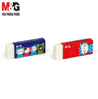 M&G Chenguang 4B Soft Eraser – So Many Cats Collection – Non-Abrasive Latex-Free Eraser – Assorted Designs – No: AXP963J2