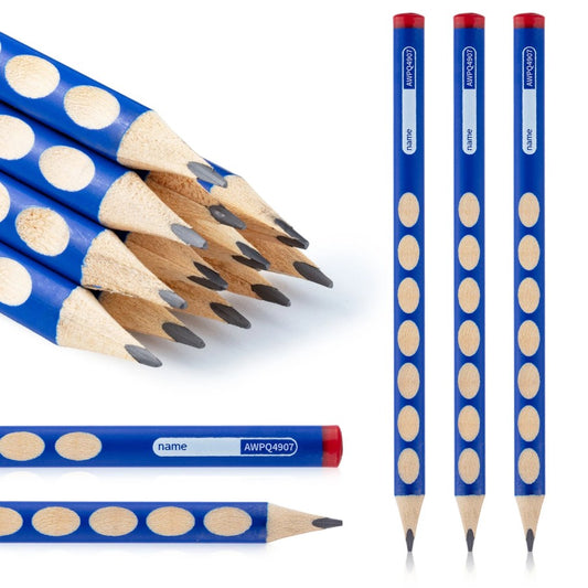 M&G Chenguang umbo Triangular Grooved Pencil (HB) Ergonomic Hole Design Pencil Grip Practicing for School Students, Beginners HB- 1pcs - No: AWPQ4907