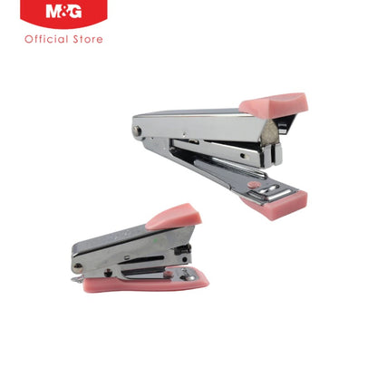 M&G Chenguang Durable Metal Stapler Mini Size with Staple Remover -  Staples No.10 - 1pcs - No: ABS916EF