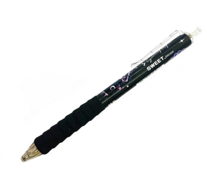 M&G Chenguang Mechanical Pencil 0.7mm – Pink & Purple Feminist Design – Retractable Lead Pencil with Soft Grip - 1pcs - AMPK4572