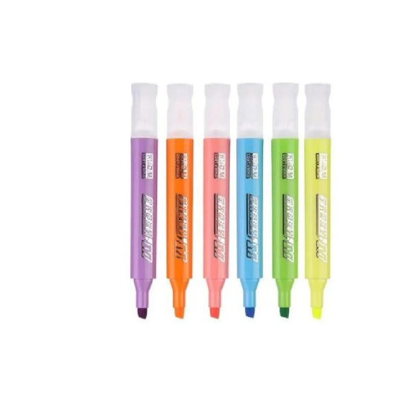 M&G Chenguang Mini Highlighter Pen – Pastel Fluorescent Marker – Orange , Green , Pink or Yellow - 1 Pcs - No: AHMV7672