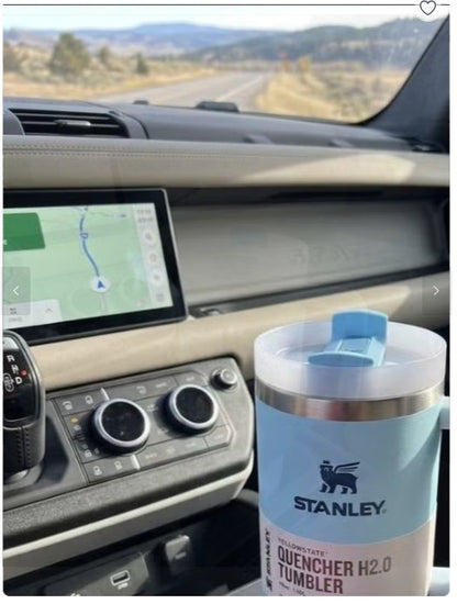Stanley Stainless Steel Mug, (1200ml) Stainless Steel Mug with Straw and Handle, Insulated Mug with Lid Travel Mug, Stainless Steel Coffee Mug for Hot Iced Drinks
