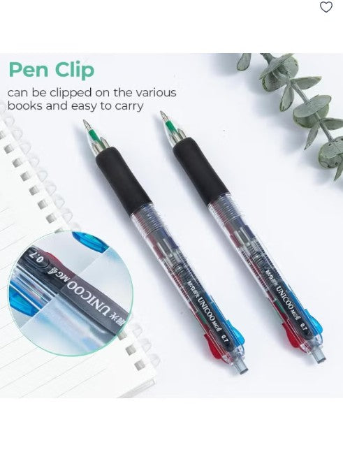 M&G Chenguang 4 in 1 Retractable Novelty Multi-Color Ball Point Pen - No:ABP80371