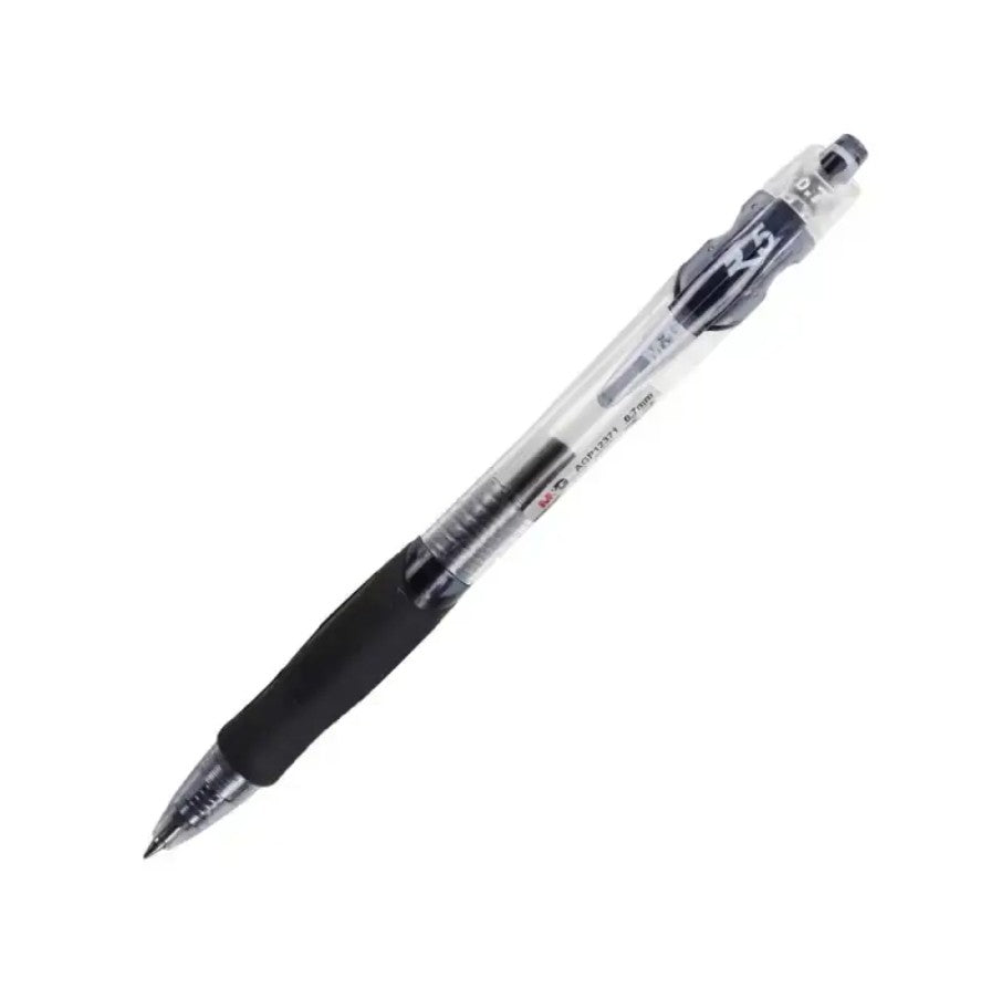 M&G Chenguang  R5 Retractable Gel Pen 0.7mm – Smooth Gel Ink Ballpoint Pen with Soft Rubber Grip – 1 pcs - No:AGP12371