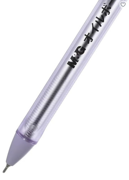 M&G Chenguang Retractable Pastel Oil-Based Ballpoint Pens 0.7mm - 1pcs - No: ABPW30S2