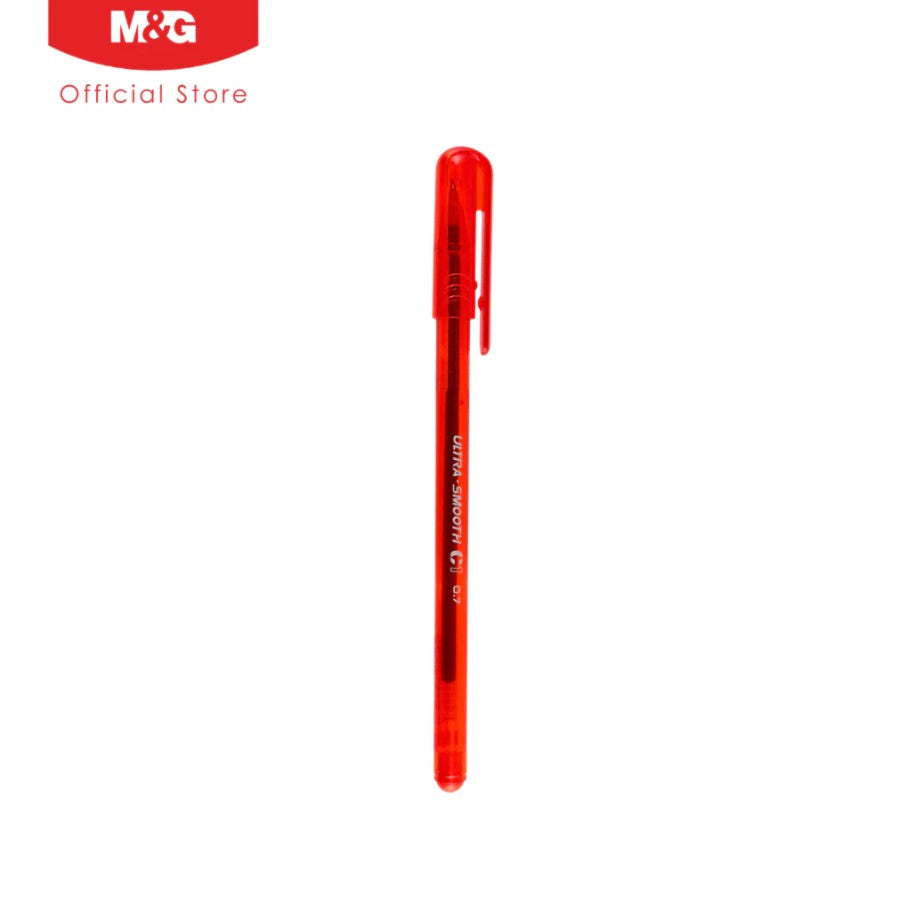 M&G Chenguang C1 Ultra-Smooth Ballpoint Pen 0.7mm– Effortless Writing with High-Quality Nickel Silver Tip - Blue or Black or Red - 1pcs - No: ABPC6571