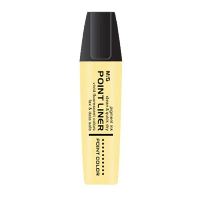 قلم تحديد M&amp;G Chenguang Textliner Point Liner بلون باستيل فلورسنت - أزرق فاتح - قطعة واحدة - رقم المنتج: AHM21578