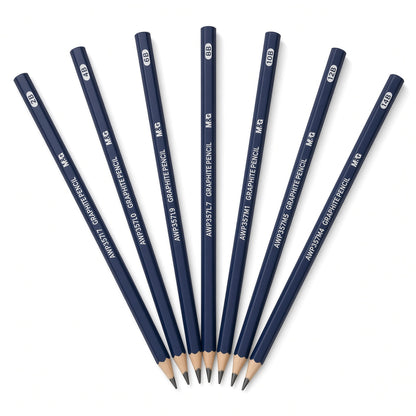 M&G Chenguang Graphite Pencil – 2B / 4B / 6B / 8B / 10B / 12B – Drawing & Sketching Pencil – 1 Piece