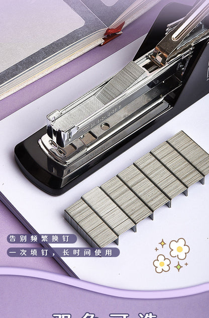 M&G Chenguang Heavy Duty Stapler 50 Sheet Stationery Large Adhesive Backed Stapler Heavy Duty Stapler School Supply Use - 1pcs- No: ABS92897B