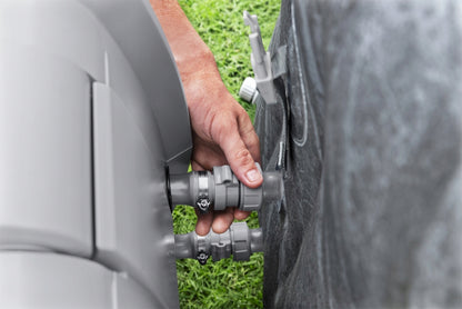 Bestway Boracay AirJet Spa Tubs ,Inflatable Spa Pool Above the Ground 4 People  1.80 mx 66 cm - No:60175