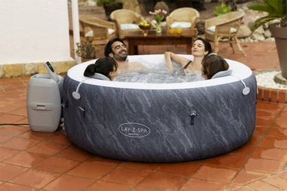 Bestway Boracay AirJet Spa Tubs ,Inflatable Spa Pool Above the Ground 4 People  1.80 mx 66 cm - No:60175