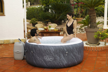 Bestway Boracay AirJet Spa Tubs ,Inflatable Spa Pool Above the Ground 4 People  1.80 mx 66 cm - No:60175