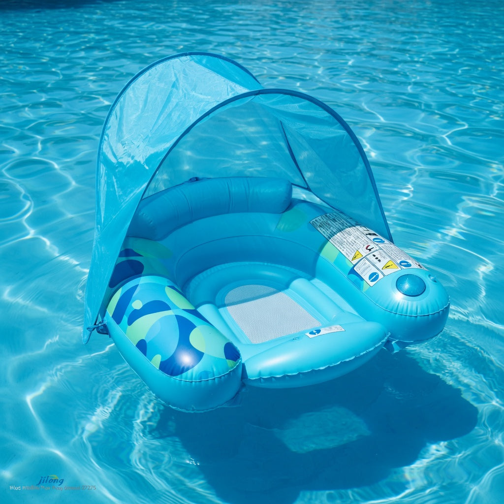 Jilong Inflatable Pool Float Chair with Canopy - 103cm*96cm*80cm - No:37275