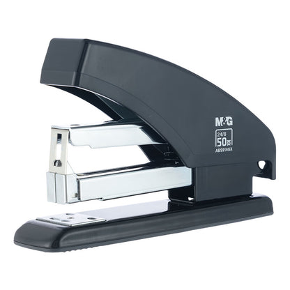 M&G Chenguang Heavy Duty Metal Stapler – Staples Up to 50 Sheets, 24/6 & 24/8 Staples, 2 Stapling Modes - No: ABS916GX
