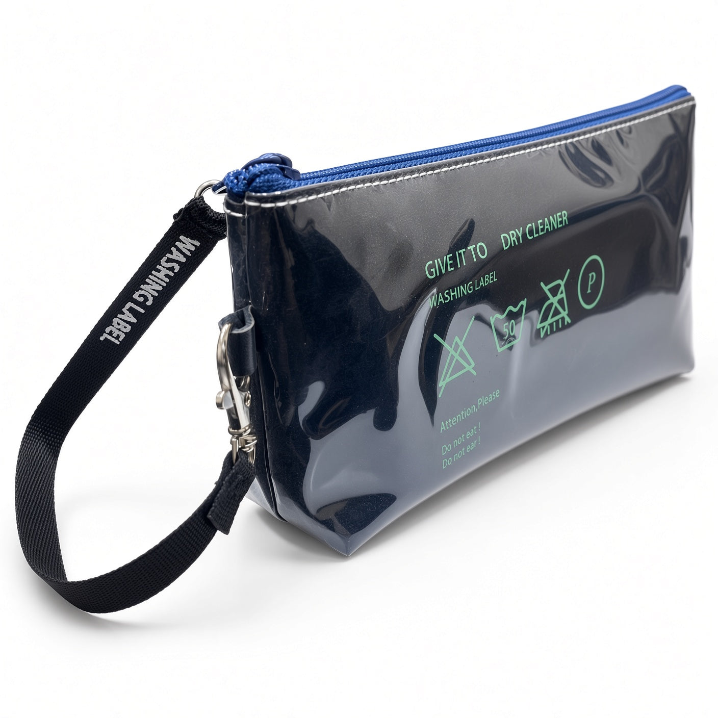 M&G Chenguang Waterproof PVC Pencil Case with Wrist Strap – Large Capacity Zippered Storage Pouch - 1pcs - No: APB903DJ