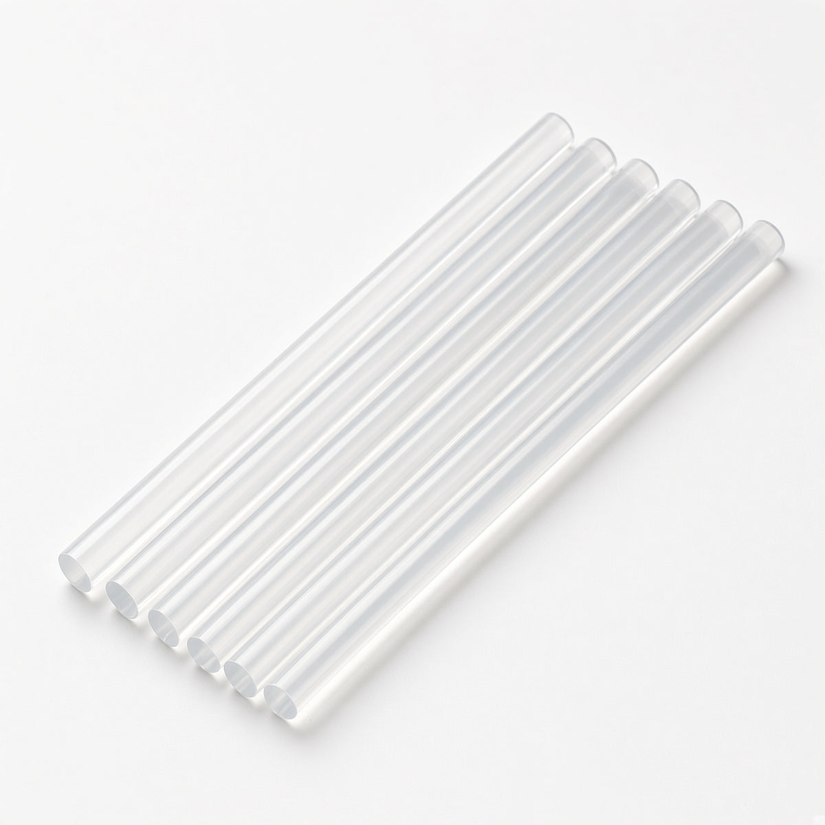 Transparent Hot Melt Glue Sticks – 8 Pieces – Clear Glue Gun Refills for Crafting, DIY & Repair - No: 1181