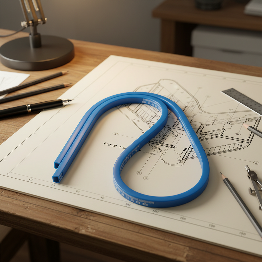 Ati Flexible French curve ruler- 60 cm