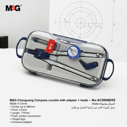 M&G Chenguang Compass crucible with adapter + leads - No:ACS908D5