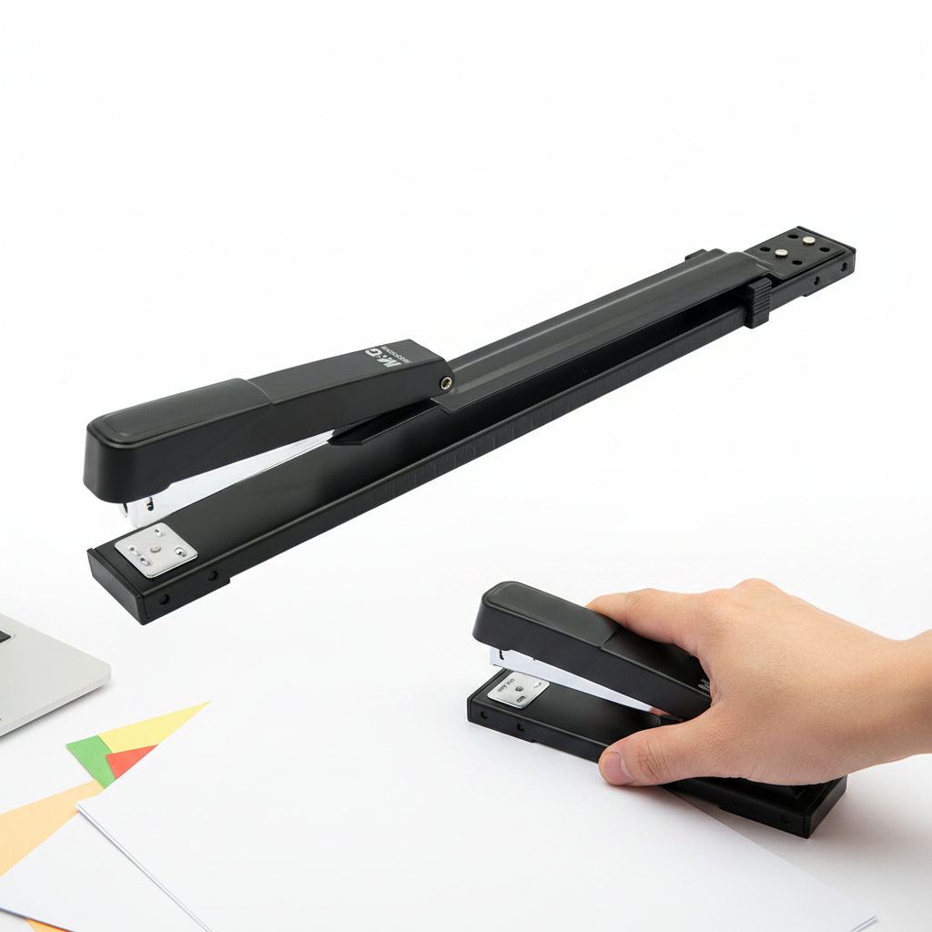 M&G Long Arm Stapler with Ruler (ABS916FM)