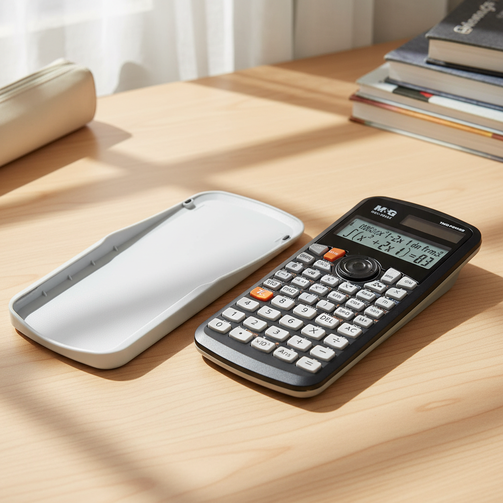 M&G Chenguang Scientific Calculator, Advanced Calculations for School, Large Display, Solar & Battery MGC-991EX- No:ADG981K3