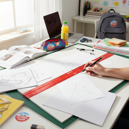 Rotring T Shape Ruler Plastic - 80 cm