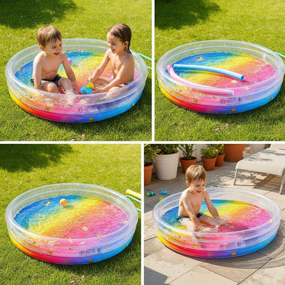 Jilong Gradient jelly 3 ring pools, PVC inflatable swimming pool 157*24cm - No:51150