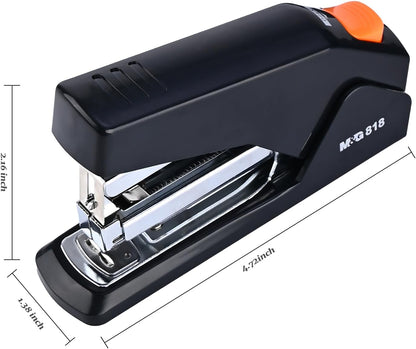 M&G Chenguang Power Saving Stapler – 25 Sheets Capacity, 24/6 Staples, Easy Push-Button Loading - 1pcs - No: MG818