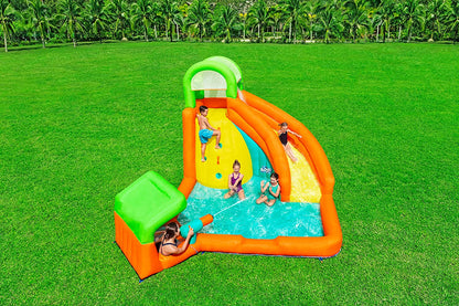 مركز ألعاب مائية من بيست واي مع زحليقة كانوبي كوف - 426*369*173 سم - رقم: 53436