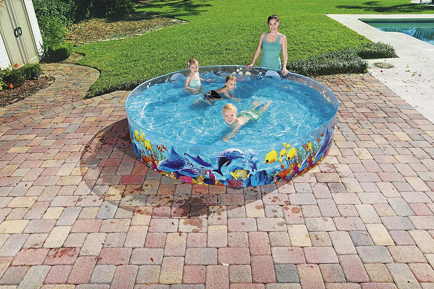 Bestway Fill-N-Fun Paddling Pool - 244*46cm - No:55031