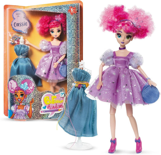 Be Fashion Academy Cassie Doll toys, girl toys, birthday gift, Christmas gift, growth, fun, for kids.