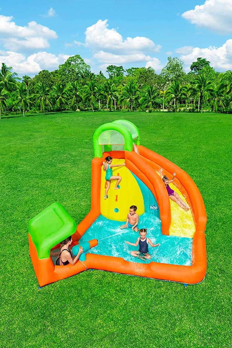 مركز ألعاب مائية من بيست واي مع زحليقة كانوبي كوف - 426*369*173 سم - رقم: 53436
